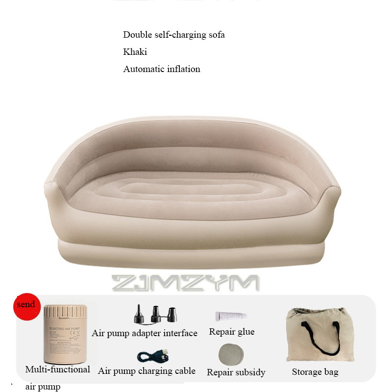 Outdoor Camping Lounge Chairs - Sofá Inflable Automático Plegable para Festivales