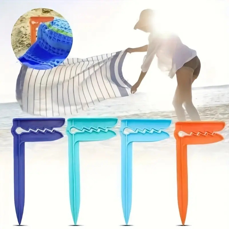 Outdoor Camping Rug - Soporte para toalla de playa al