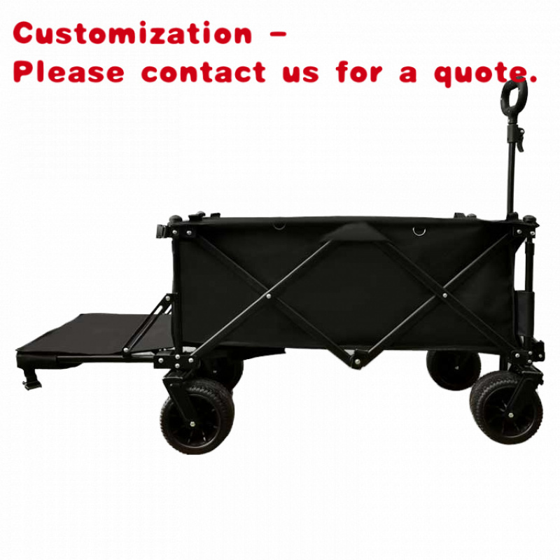 Outdoor Camping Vehicle Wagon - Vagón plegable portátil de acero inoxidable,