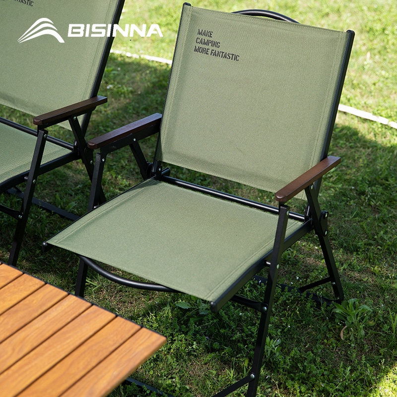 Outdoor Camping Lounge Chairs - BISINNA Silla de camping plegable al