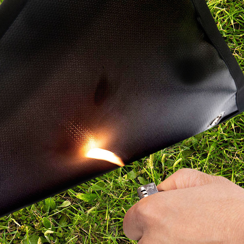 Outdoor Camping Heated Blanket - Manta ignífuga de fibra de vidrio,