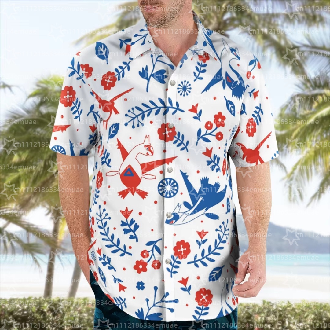 Outdoor Camping Movies - Camiseta Hawaiana Aloha Latias Latios Verano