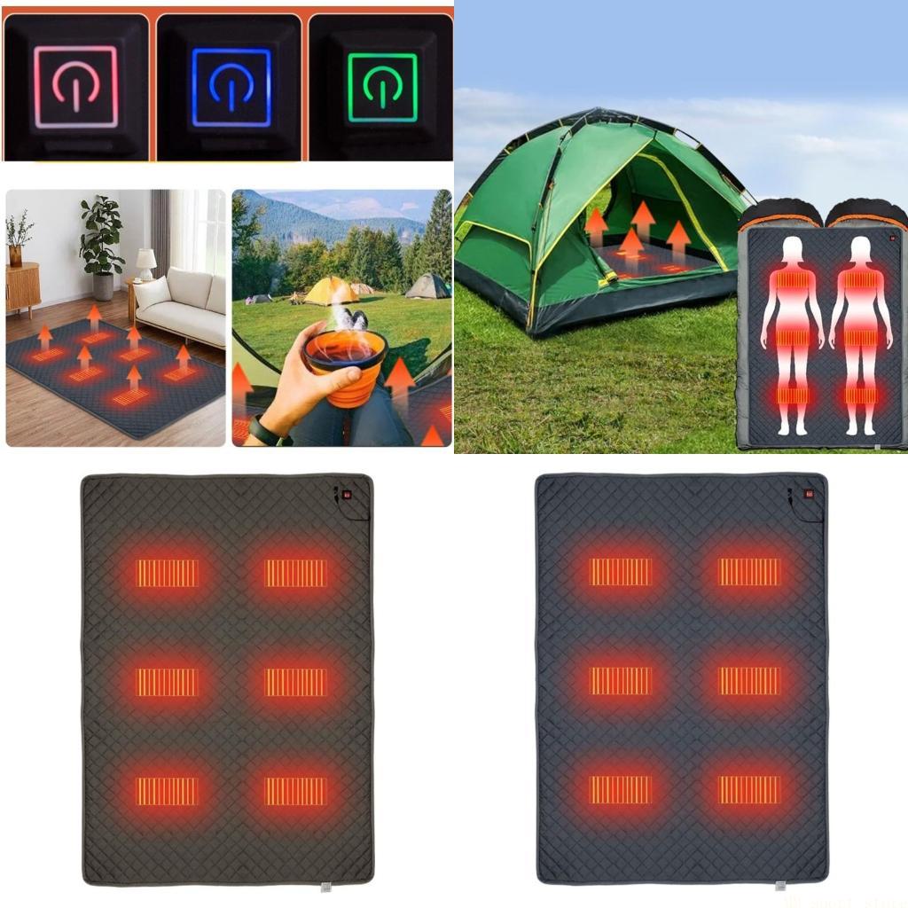Outdoor Camping Heated Blanket - Bolsa dormir con calefacción para acampar,