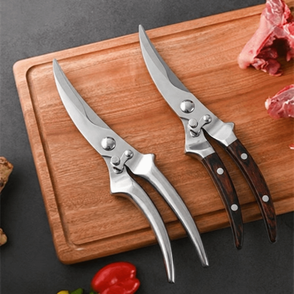Outdoor Camping Kitchen - Tijeras de Cocina de Acero Inoxidable,