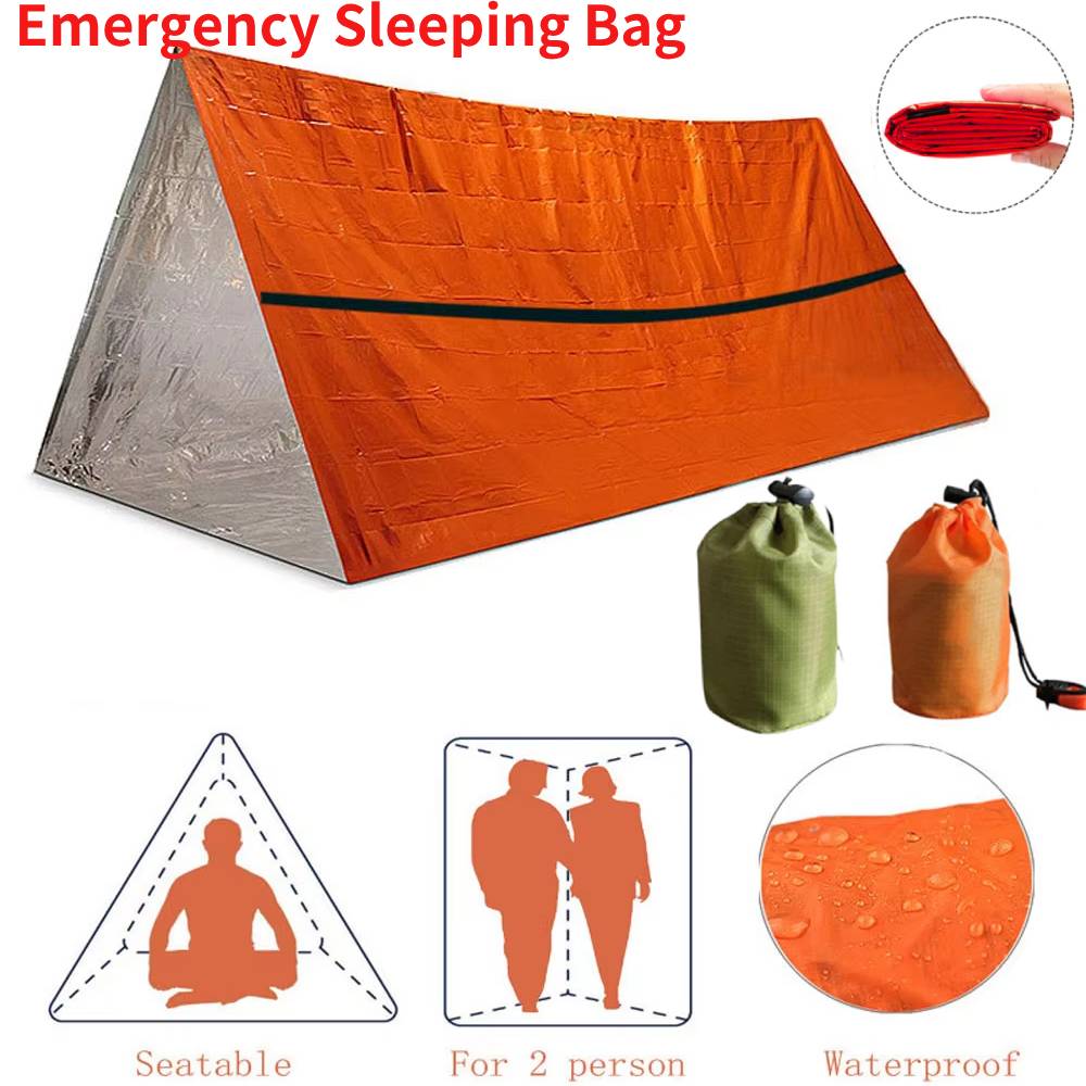 Survival Kit - Saco de dormir portátil impermeable para