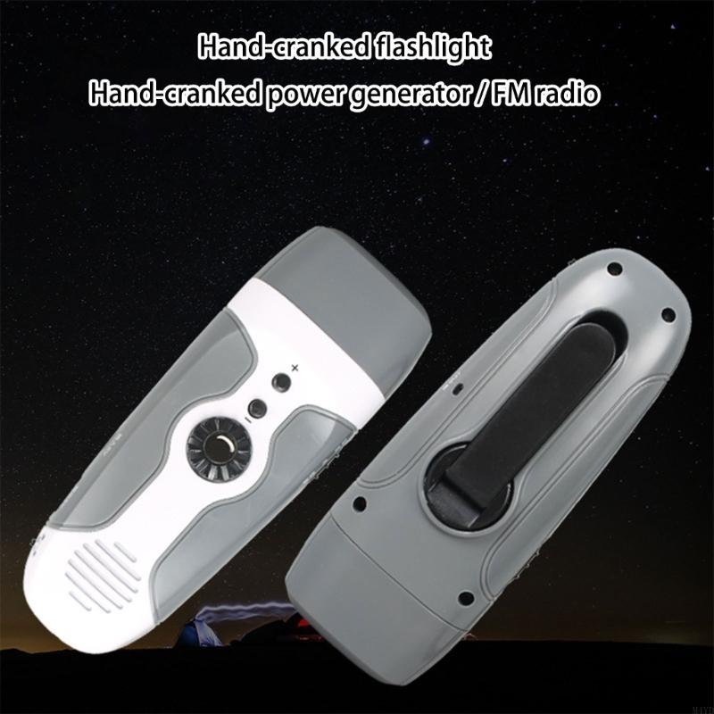 Quest Outdoor Camping - Luz crisis multifuncional con RADIO integrada
