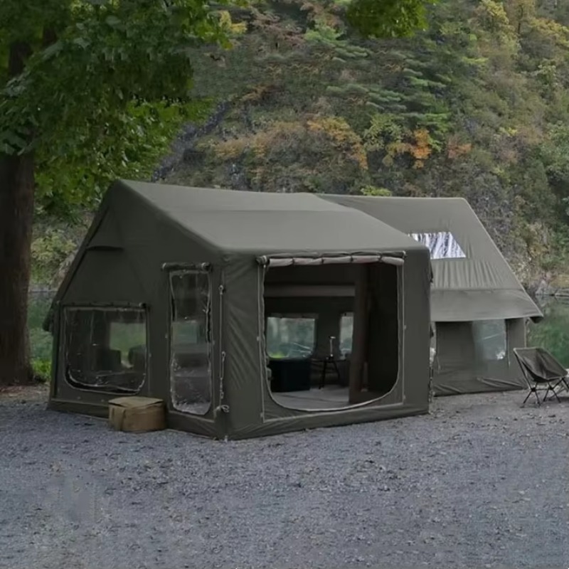 2025 tienda de campaña al aire - Outdoor Camping Inflatable Tent reseña y precio