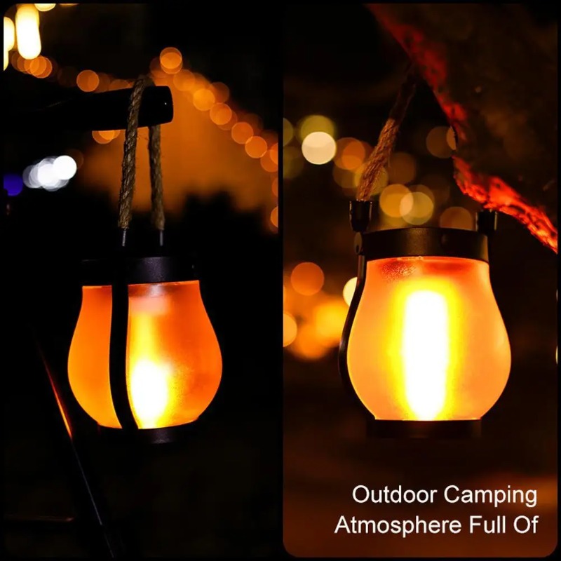 Lámpara Solar con Forma de Lla - Camping Solar Lantern reseña y precio