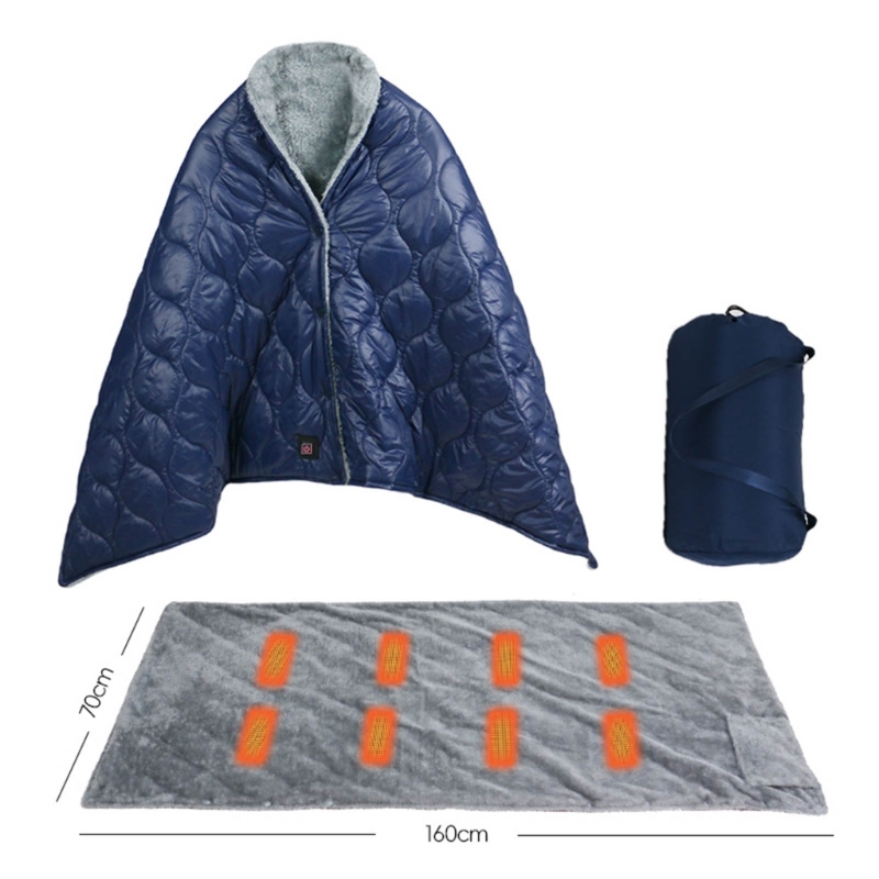 Manta calefactora impermeable  - Outdoor Camping Heated Blanket reseña y precio