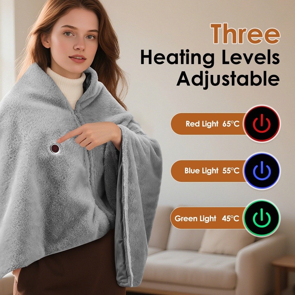 Manta calefactora eléctrica US - Outdoor Camping Heated Blanket reseña y precio