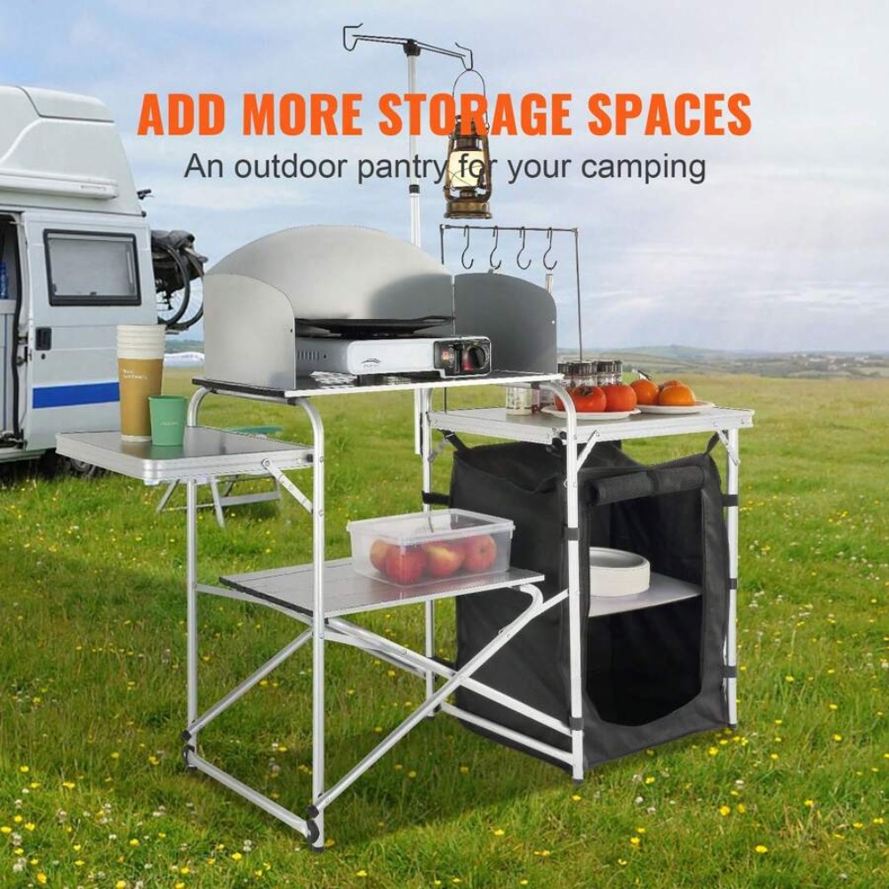 Mesa de Cocina Plegable para A - Outdoor Camping Kitchen Setup reseña y precio