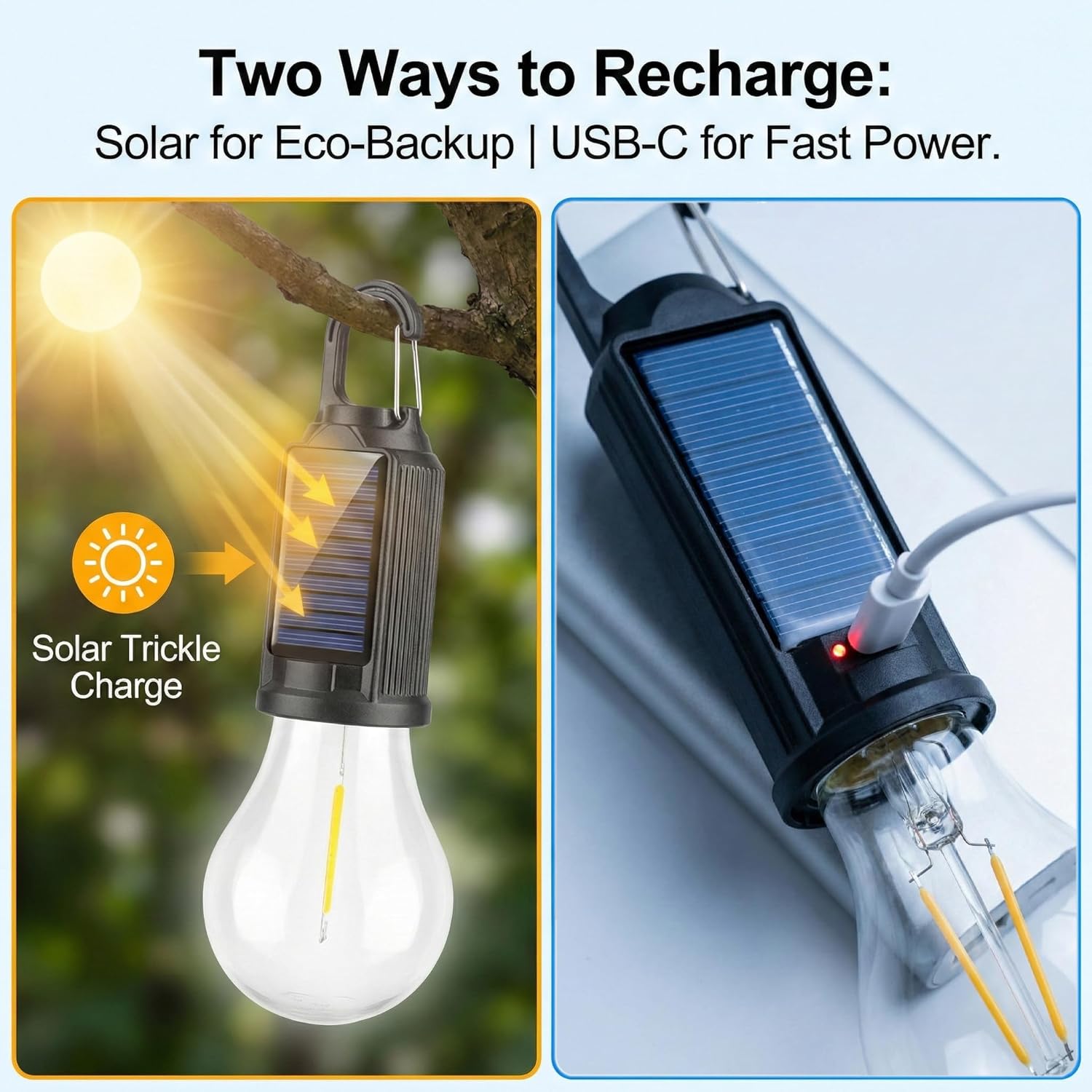 Luces LED solares para acampar - Camping Solar Lantern reseña y precio