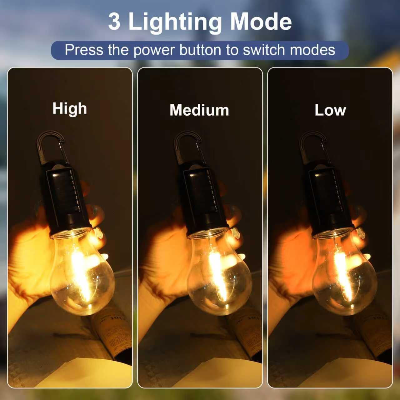Luces LED solares para acampar - Camping Solar Lantern reseña y precio