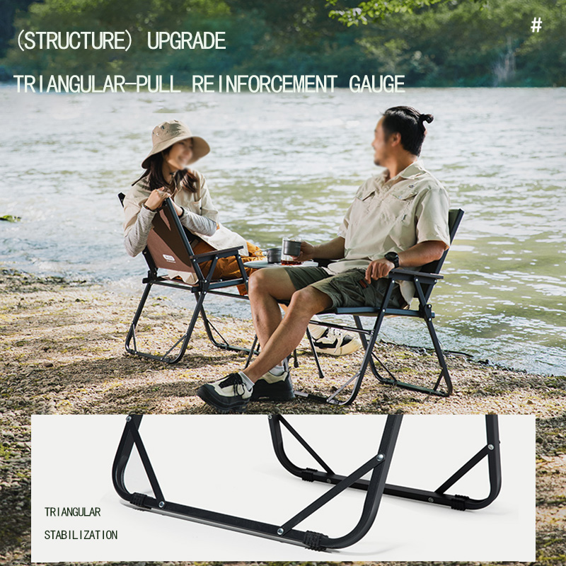 BISINNA Silla de camping plega - Outdoor Camping Lounge Chairs reseña y precio