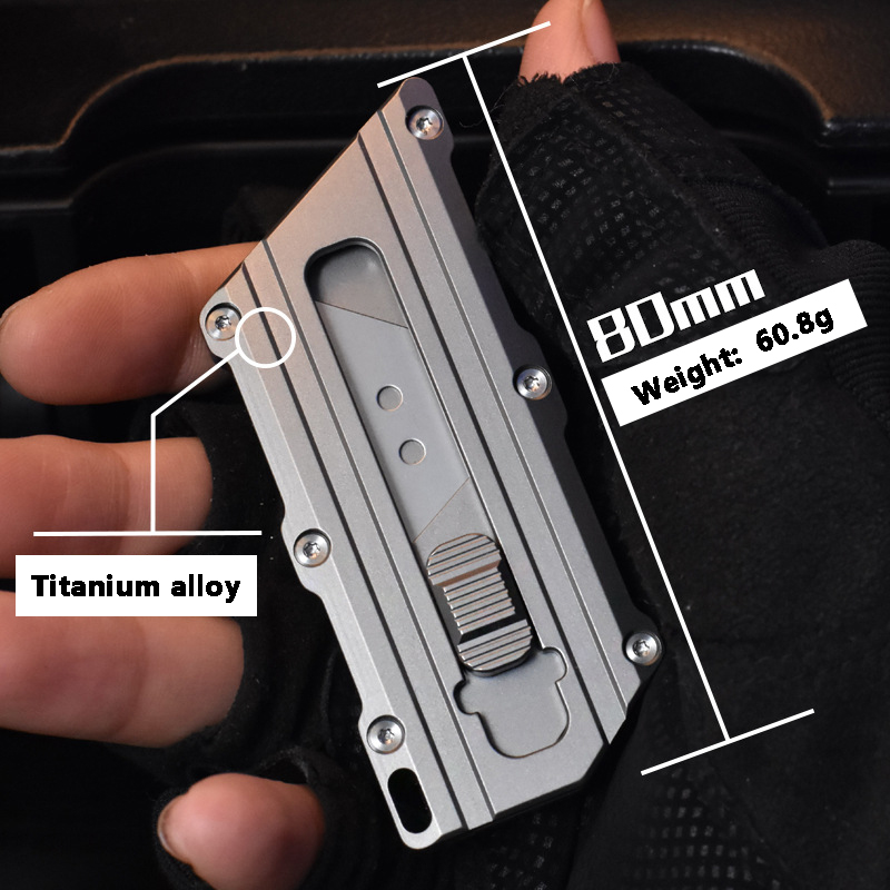 Cuchillo utilitario de aleació - Outdoor Camping Wallpaper reseña y precio