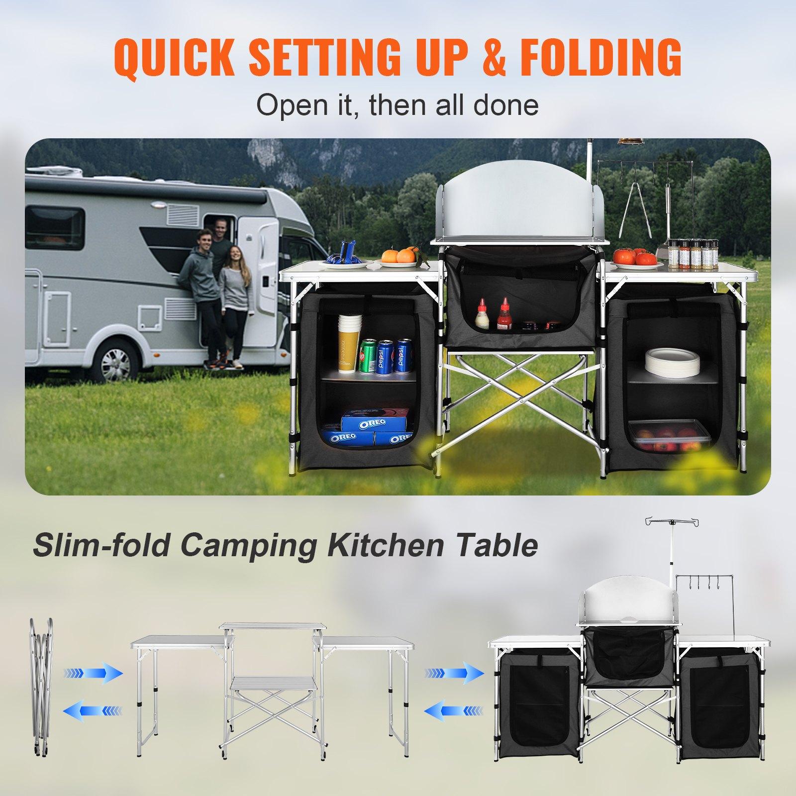 【Regalos para el Día del Padre - Outdoor Camping Kitchen Setup reseña y precio