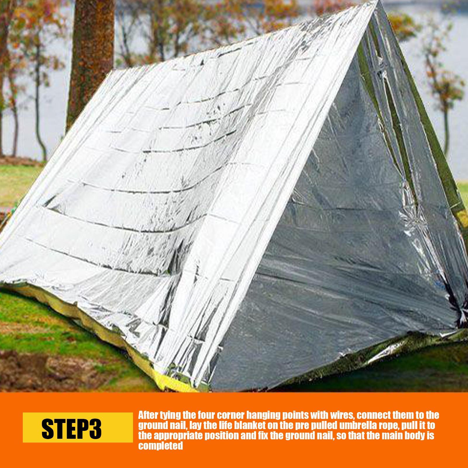 Manta de emergencia a prueba d - Survival Kit reseña y precio