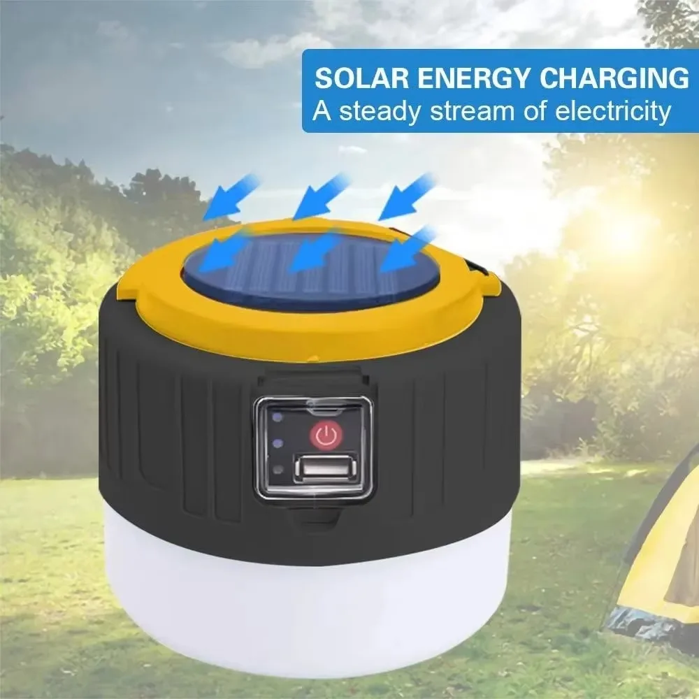 Linterna Solar para acampar, l - Camping Solar Lantern reseña y precio