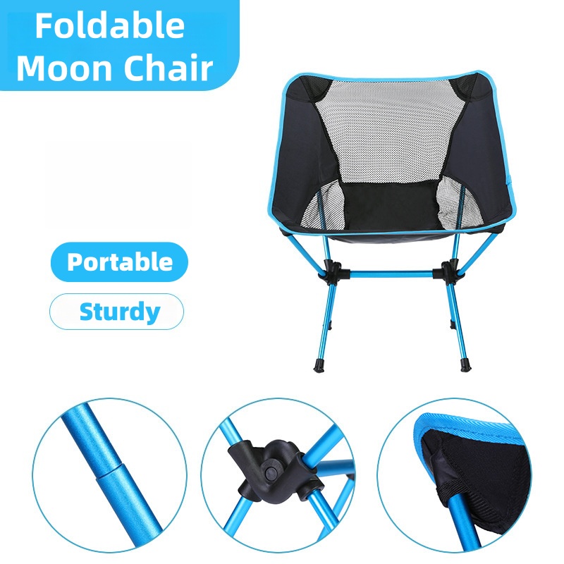 Silla plegable portátil para e - Outdoor Camping Lounge Chairs reseña y precio