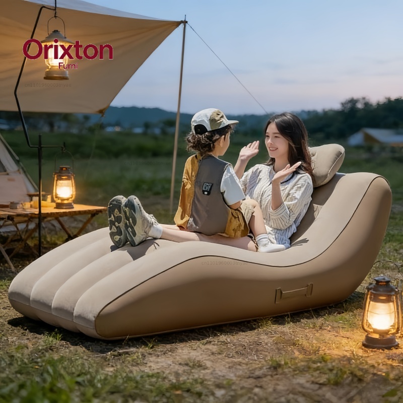 Sillón Inflable Portátil para  - Outdoor Camping Lounge Chairs reseña y precio