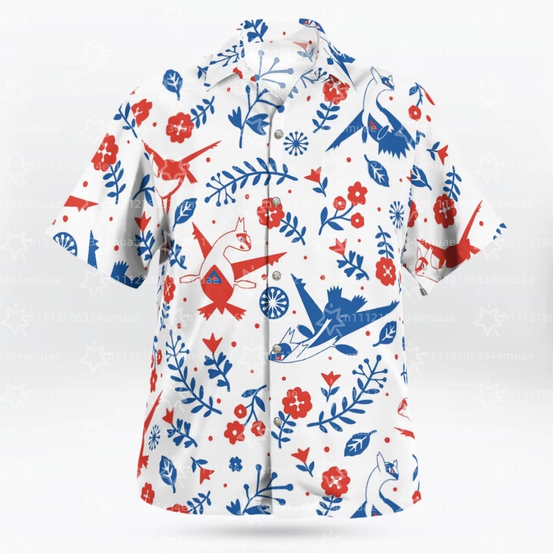Camiseta Hawaiana Aloha Latias - Outdoor Camping Movies reseña y precio