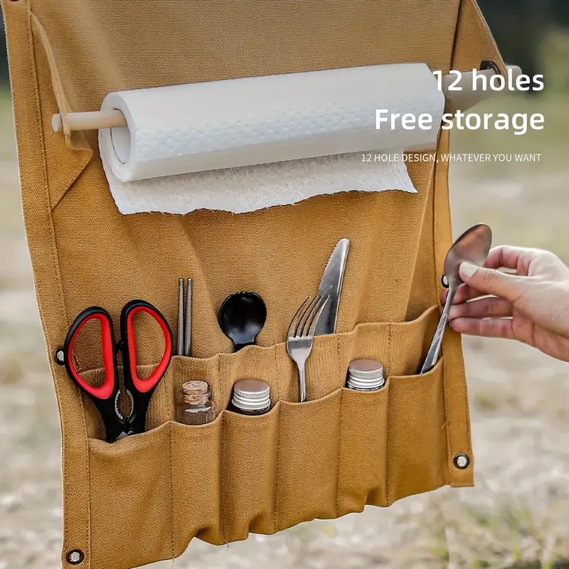 Organizador de Utensilios de L - Outdoor Camping Wallpaper reseña y precio