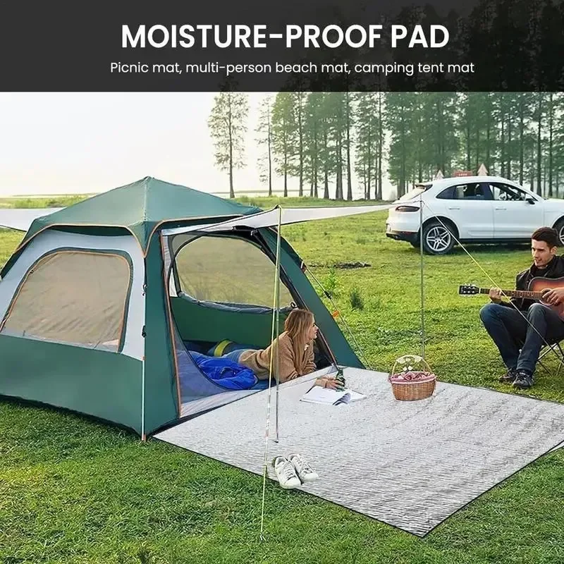 1/2 piezas de tapete impermeab - Outdoor Camping Mat Waterproof reseña y precio