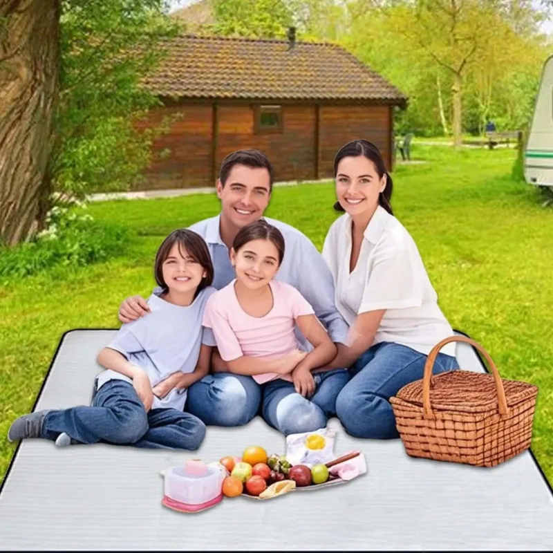 1/2 piezas de tapete impermeab - Outdoor Camping Mat Waterproof reseña y precio