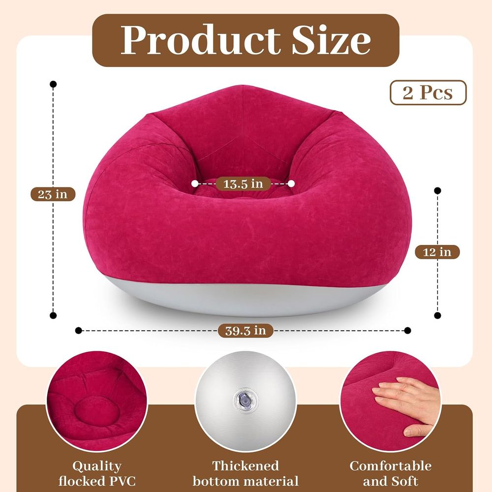 Sillones Puff para Adultos con - Outdoor Camping Movies reseña y precio