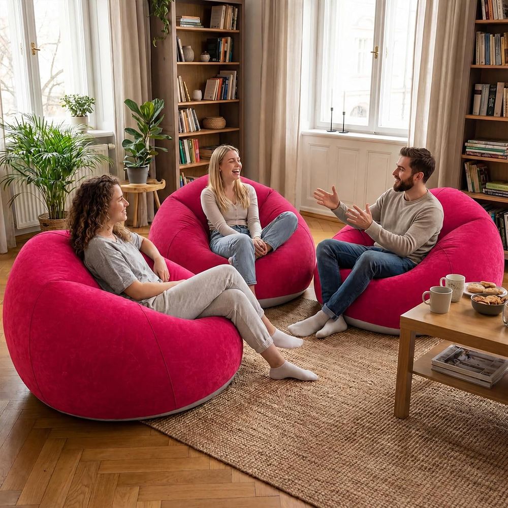 Sillones Puff para Adultos con - Outdoor Camping Movies reseña y precio