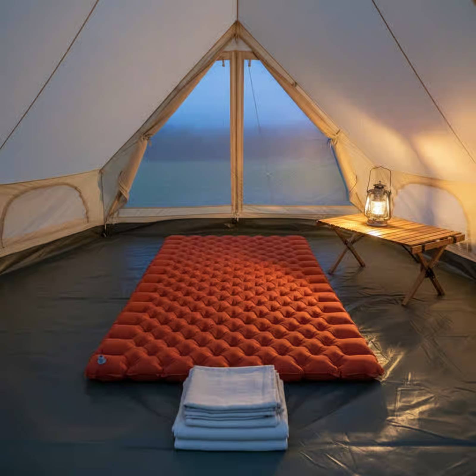 Colchoneta Inflable para Campi - Outdoor Camping Rug reseña y precio