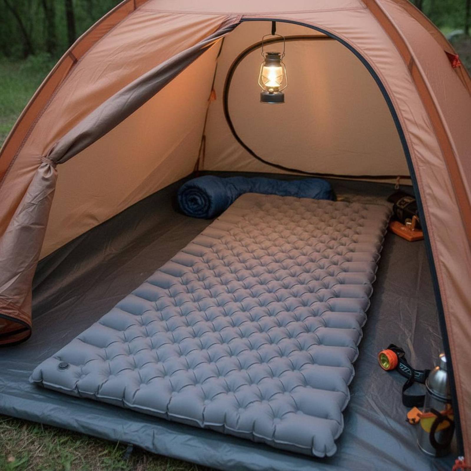 Colchoneta Inflable para Campi - Outdoor Camping Rug reseña y precio