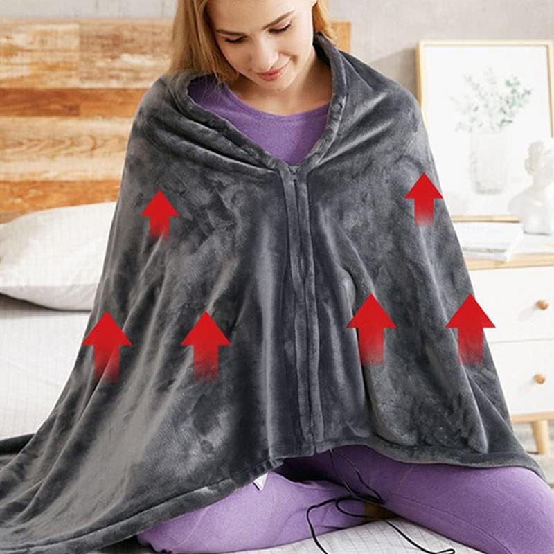 Chal con calefacción, chal elé - Outdoor Camping Heated Blanket reseña y precio