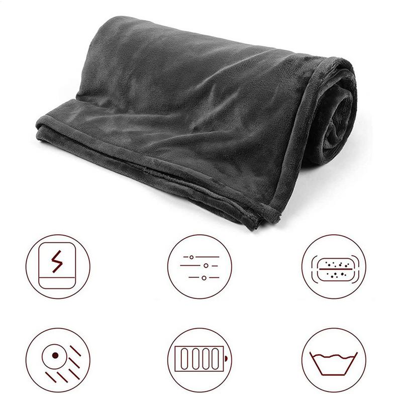Chal con calefacción, chal elé - Outdoor Camping Heated Blanket reseña y precio