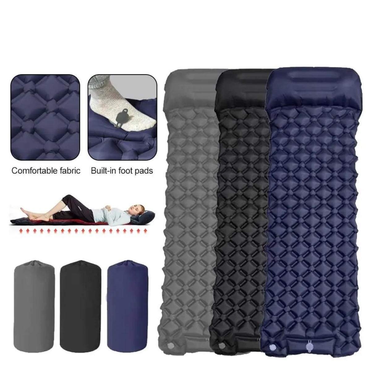 Colchón de aire inflable indiv - Outdoor Camping Rug reseña y precio