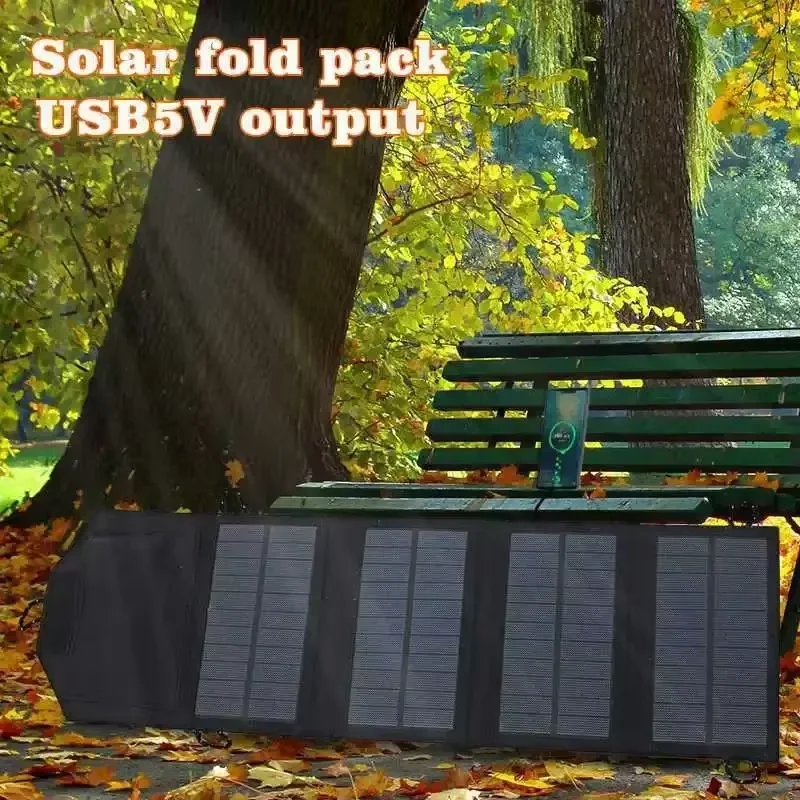 Panel Solar Plegable de 500W,  - Zd Outdoor Camping reseña y precio