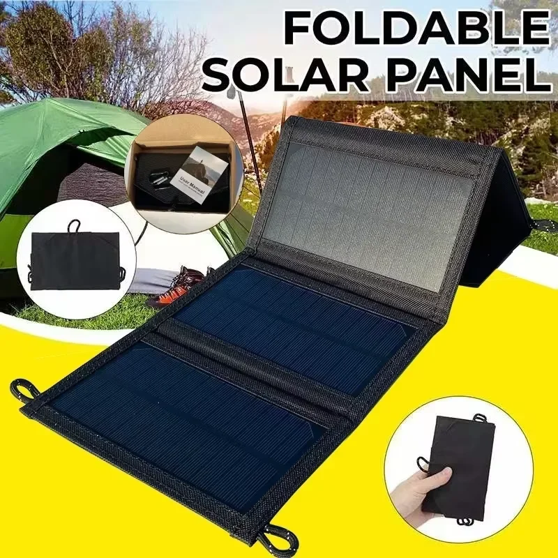 Panel Solar Plegable de 500W,  - Zd Outdoor Camping reseña y precio