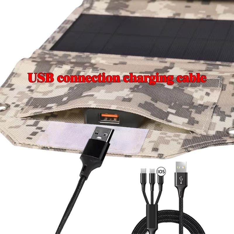 Cargador Solar Plegable de 500 - Zd Outdoor Camping reseña y precio