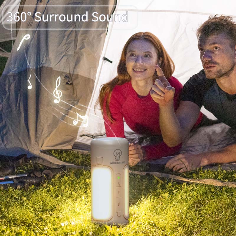 Linterna plegable con Bluetoot - Zd Outdoor Camping reseña y precio