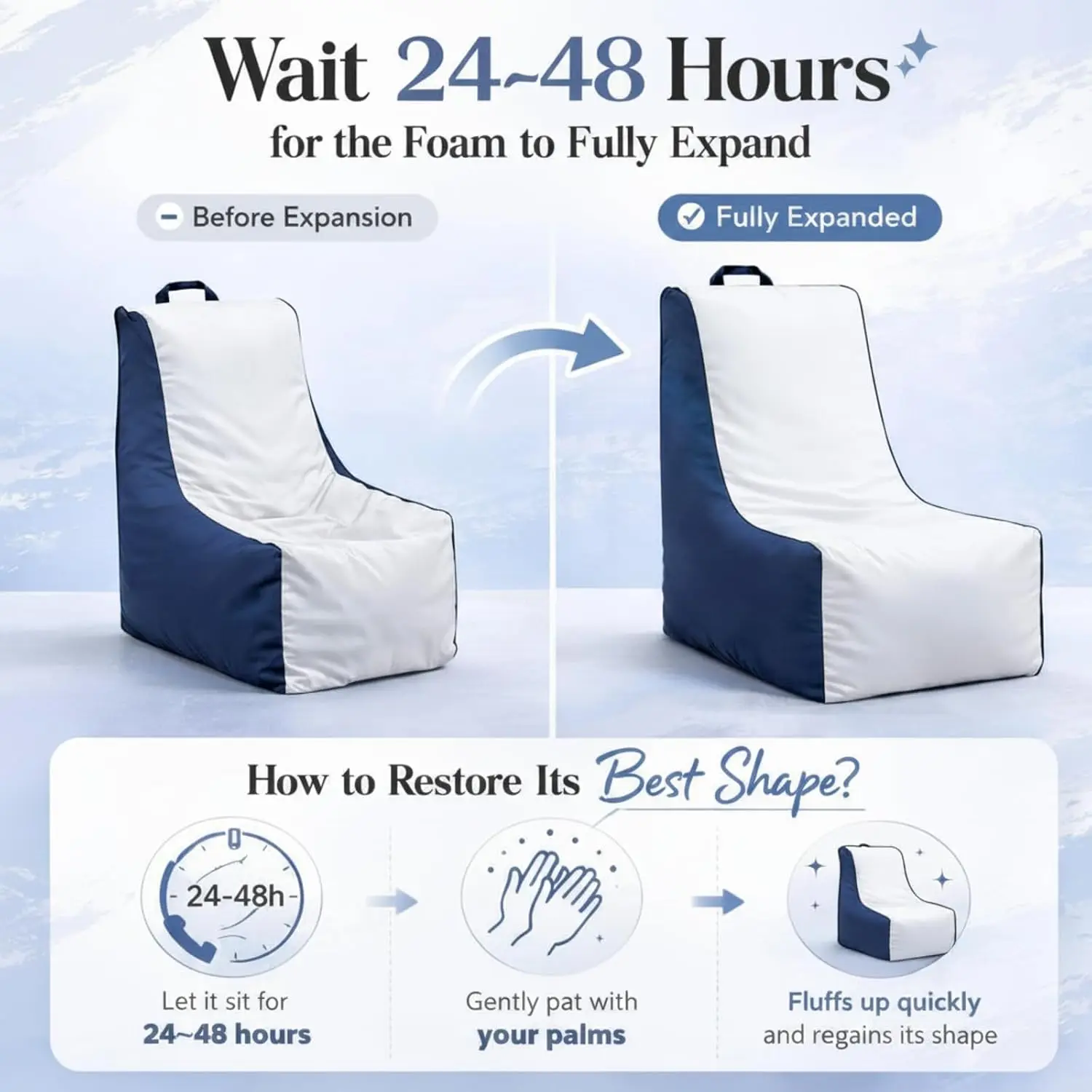 1 Silla Puff para Barco, Imper - Outdoor Camping Lounge Chairs reseña y precio