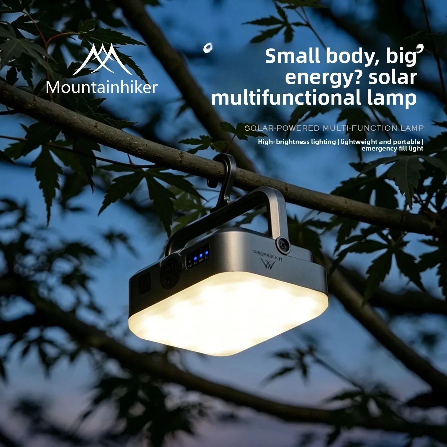 Lámpara Solar de Emergencia pa - Camping Solar Lantern reseña y precio