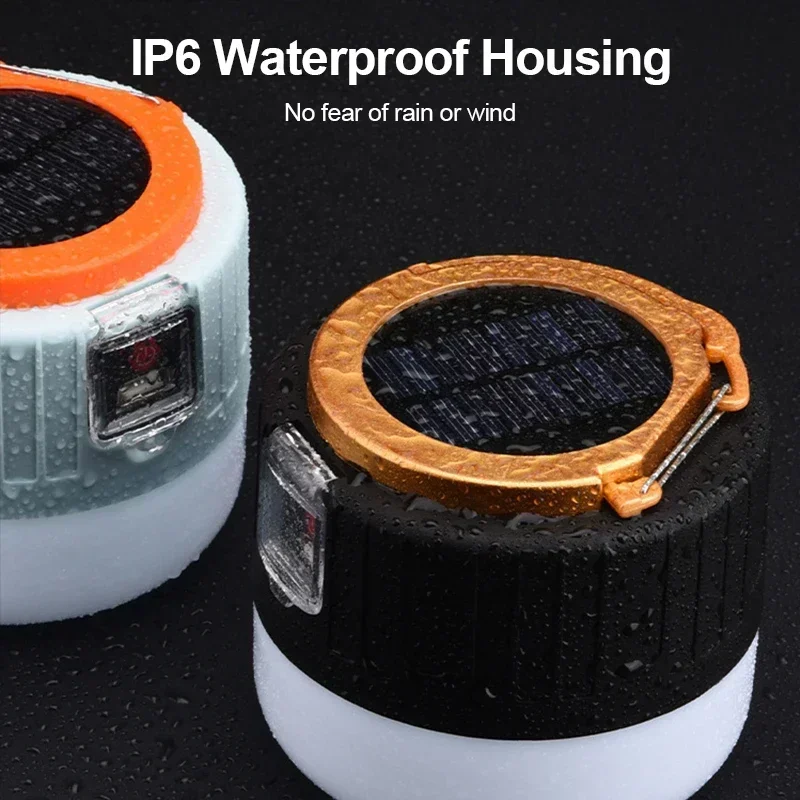 Luz Solar para acampar, linter - Camping Solar Lantern reseña y precio