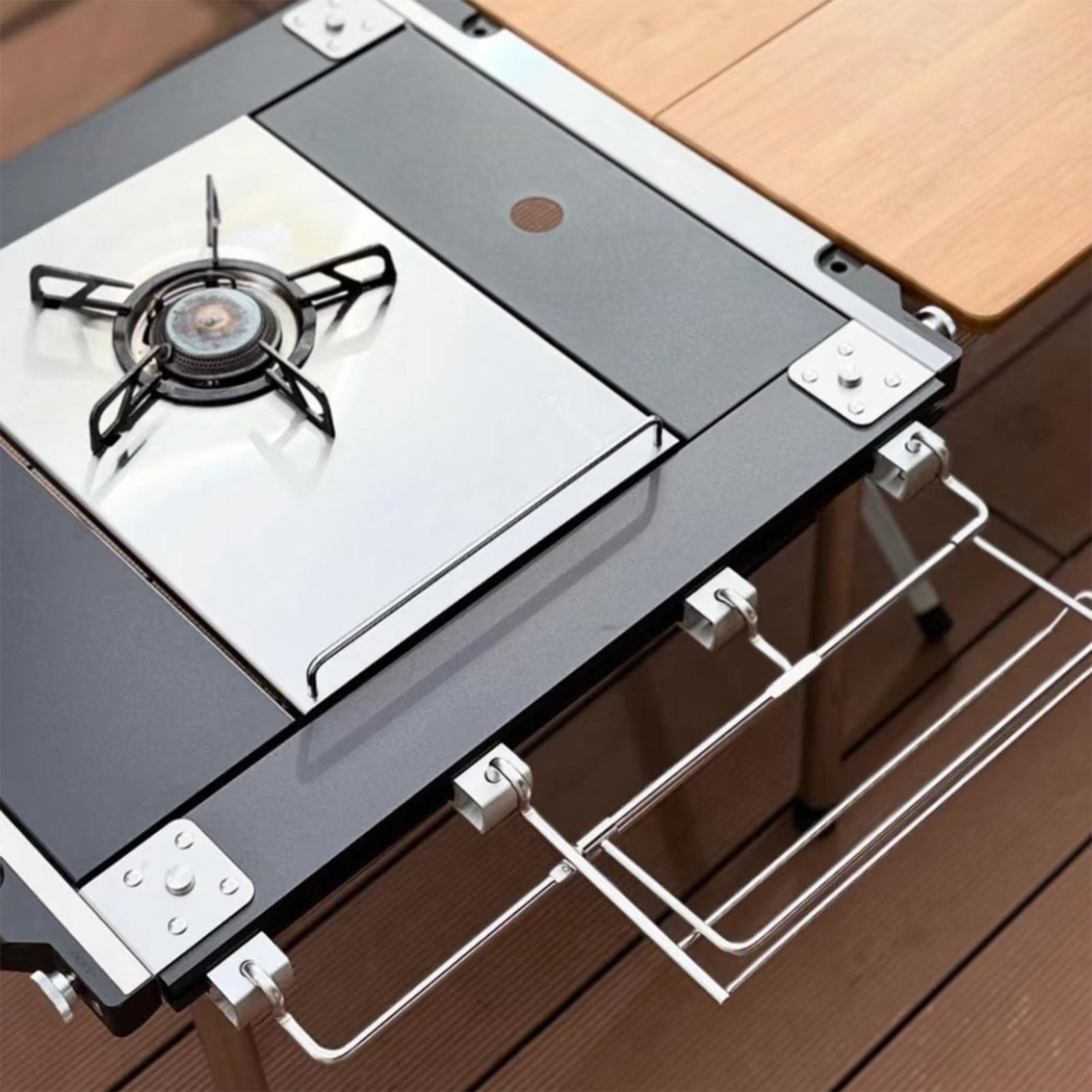 Hebilla deslizante para mesa d - Outdoor Camping Kitchen Setup reseña y precio
