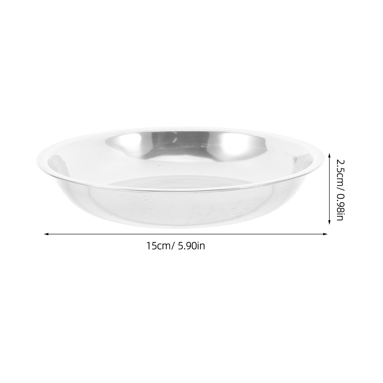 6 piezas de bandeja redonda de - Outdoor Camping Kitchen reseña y precio