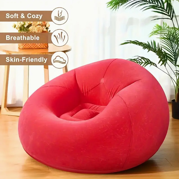 Sillón Inflable Portátil Tipo  - Outdoor Camping Movies reseña y precio